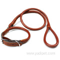 Supply Wear resistant Dog Leather Leash Pu Leather
